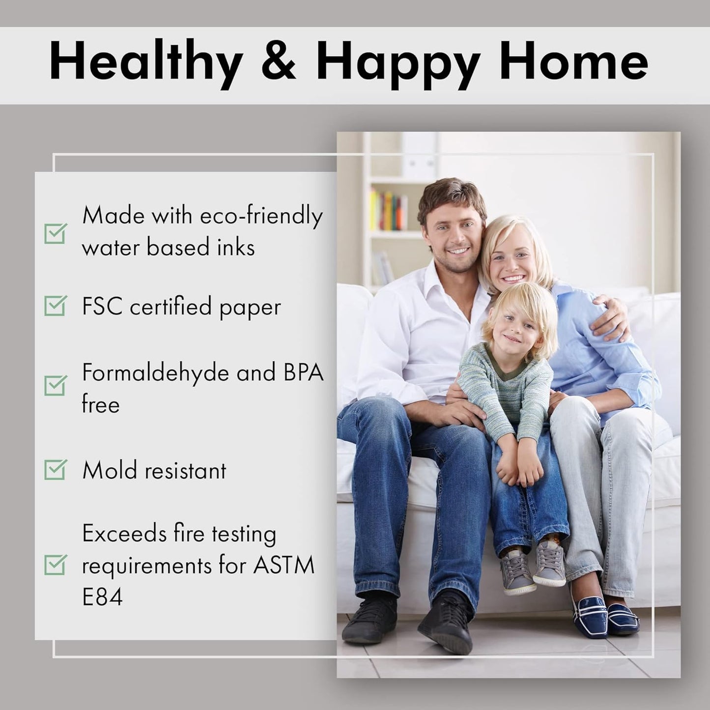 Premium Paper Backed Vinyl Wall Covering - Modern Decor Wallpaper Roll by Romosa - Textured Wallpaper, Unpasted, Heavyweight, Removable Wallpaper - Gleam, Silver - Sample Swatch