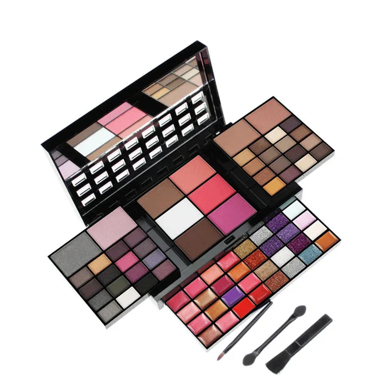 Miss Rose Professional 180 Color Eyeshadow Blush Cosmetic Foundation Face Powder Makeup Sets Eye Shadows Palette